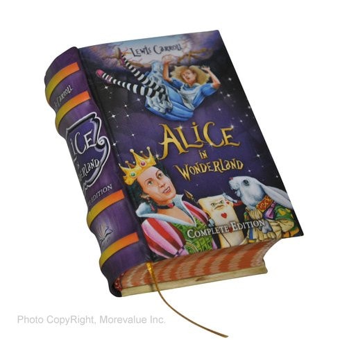 ALICE IN WONDERLAND (MINILIBRO), de Lewis Carroll | portada del libro