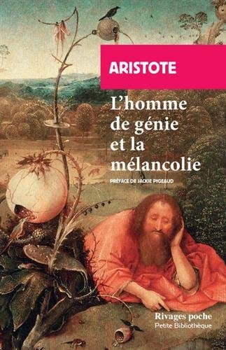 LHOMME DE GENIE ET LA MELANCOLIE, de Aristote | portada del libro
