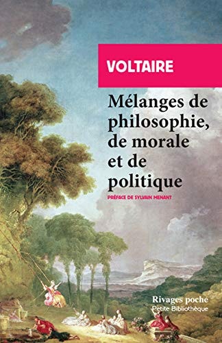MELANGES DE PHILOSOPHIE DE MORALE ET DE POLITIQUE, de Voltaire | portada del libro