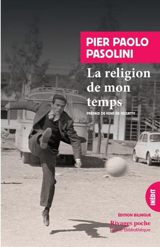 LA RELIGION DE MON TEMPS, de Pier Paolo Pasolini | portada del libro