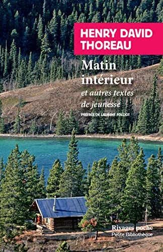 MATIN INTERIEUR, de Henry David Thoreau | portada del libro