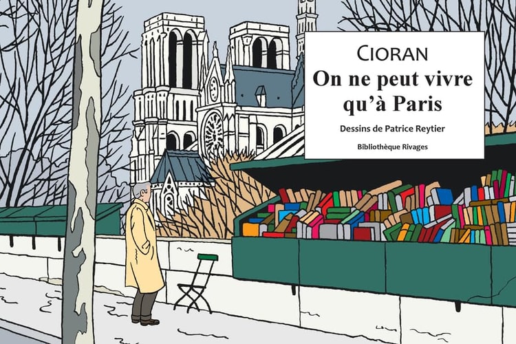 ON NE PEUT VIVRE QU'A PARIS, de Emil Cioran | portada del libro