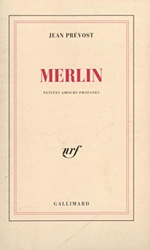 MERLIN, de Jean Prévost | portada del libro