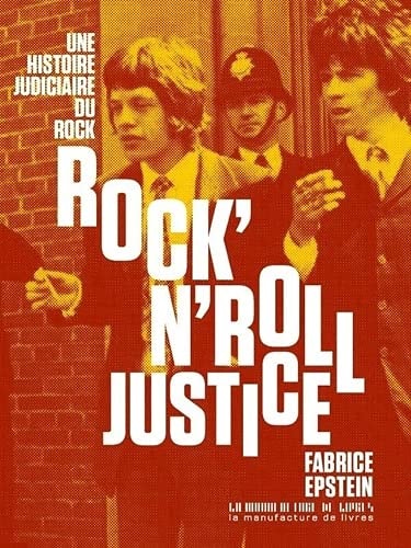 ROCK'N'ROLL JUSTICE, de Fabrice Epstein | portada del libro