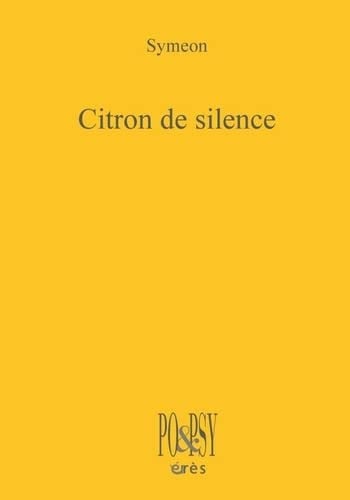 CITRON DU SILENCE, de SYMEON | portada del libro