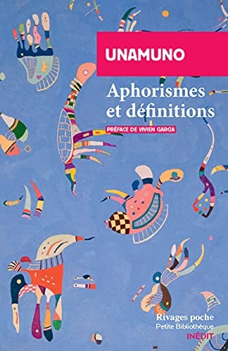 APHORISMES ET DEFINITIONS, de Miguel de Unamuno | portada del libro
