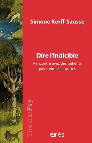 DIRE L'INDICIBLE, de KORFF-SAUSSE SI | portada del libro