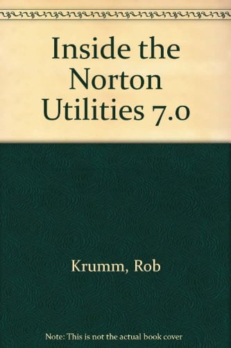 INSIDE NORTON UTILITIES 7.0, de KRUMM | portada del libro