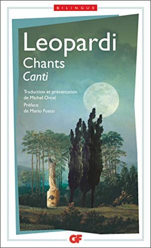 HANTS / CANTI, de LEOPARDI GIACOMO | portada del libro
