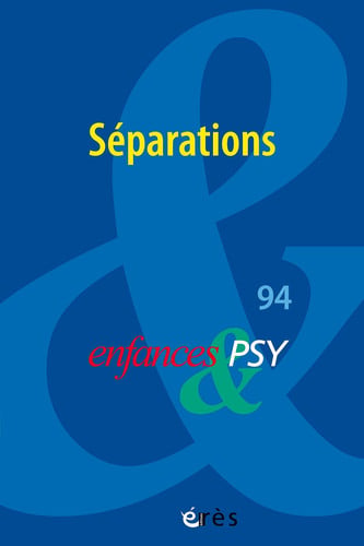 ENFANCES PSY 94 SEPARATIONS, de COLLECTIF | portada del libro