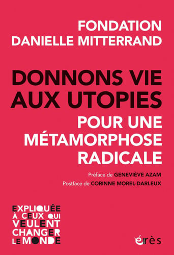 DONNONS VIE AUX UTOPIES, de FONDATI D MITTE | portada del libro