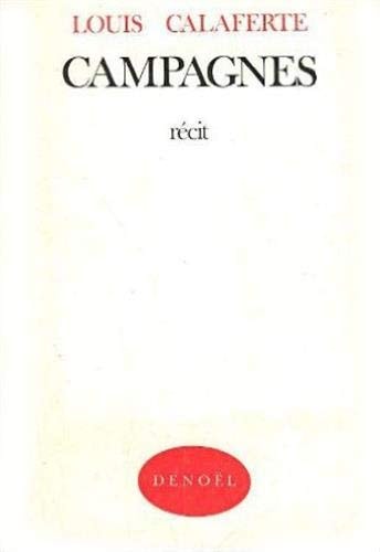 CAMPAGNES, de Calaferte | portada del libro