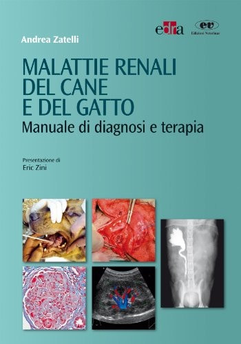 MALATTIE RENALI DEL CANE E DEL GATTO, de Andrea Zatelli | portada del libro