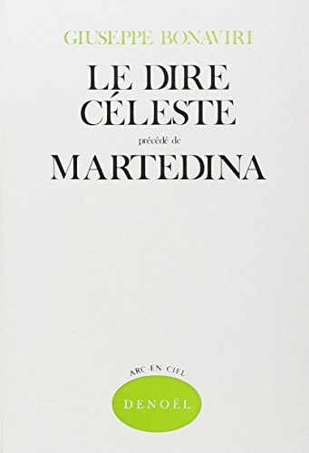 LE DIRE CELESTE / MARTEDINA, de Giuseppe Bonaviri | portada del libro