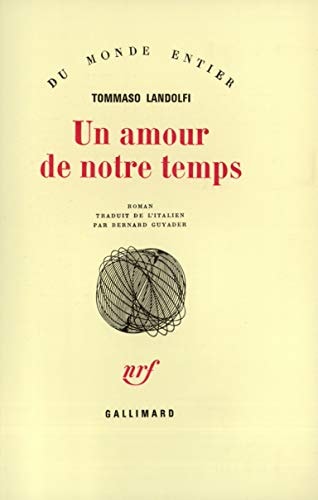 UN AMOUR DE NOTRE TEMPS, de Tommaso Landolfi | portada del libro