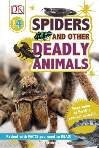 SPIDERS AND OTHER DEADLY ANIMALS LEVEL 4, de James Buckley (Jr.) | portada del libro