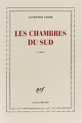 LES CHAMBRES DU SUD, de Cossé | portada del libro