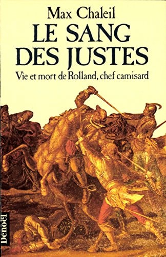 LE SANG DES JUSTES, de Chaleil | portada del libro