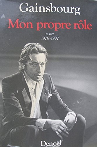 MON PROPRE ROLE T2, de Serge Gainsbourg | portada del libro