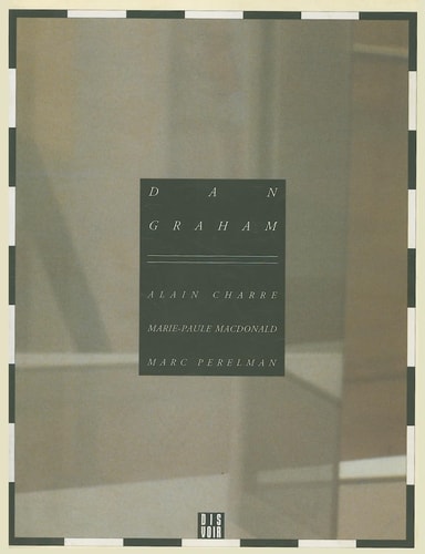 DAN GRAHAM (VERSION ANGLAISE), de Alain Charre | portada del libro