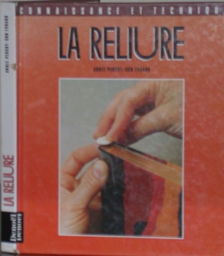 LA RELIURE, de Annie Persuy | portada del libro