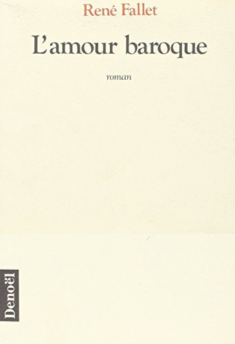 L'AMOUR BAROQUE, de René Fallet | portada del libro