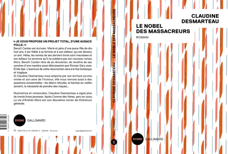 NOBEL DES MASSACREURS, de Claudine Desmarteau | portada del libro