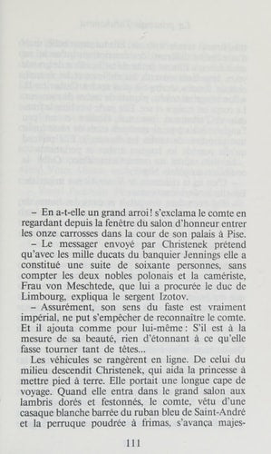 LA PRINCESSE TARAKANOVA, de Ėdvard Radzinskiĭ | portada del libro