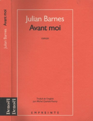AVANT MOI, de Julian Barnes | portada del libro