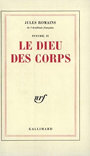LE DIEU DES CORPS, de Jules Romains | portada del libro