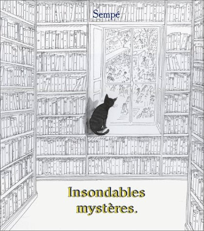 INSONDABLES MYSTERES, de Jean-Jacques Sempé | portada del libro