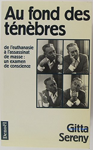 AU FOND DES TENEBRES, de Gitta Sereny | portada del libro