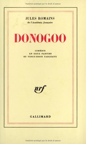 DONOGOO, de Jules Romains | portada del libro