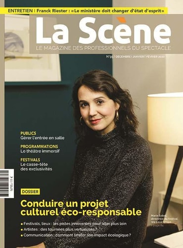 LA SCENE N 95 HIVER 2019, de Collectif | portada del libro