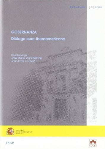 Gobernanza. Diálogo euro-iberoamericano, de José María Vidal Beltrán | portada del libro