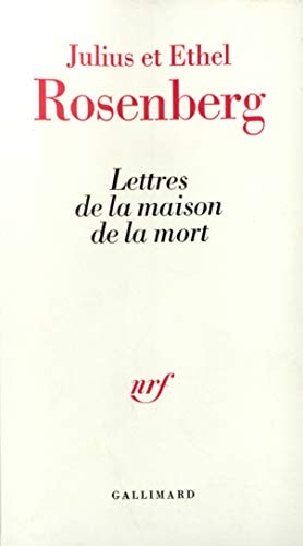 LETTRES DE LA MAISON DE LA MORT, de J-E Rosenberg | portada del libro