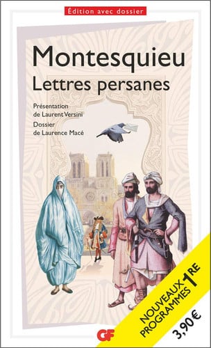LETTRES PERSANES, de MONTESQUIEU | portada del libro