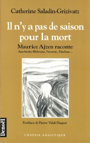 IL N'Y A PAS DE SAISON POUR LA MORT, de Maurice Ajzen | portada del libro