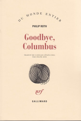 GOODBYE COLUMBUS, de Philip Roth | portada del libro