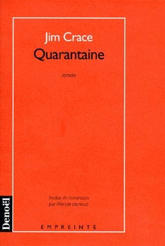 QUARANTAINE, de Jim Crace | portada del libro