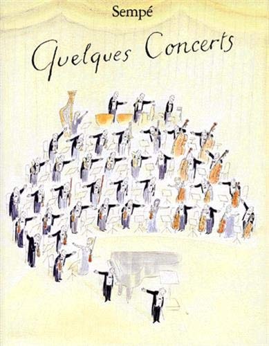 QUELQUES CONCERTS, de Jean-Jacques Sempé | portada del libro