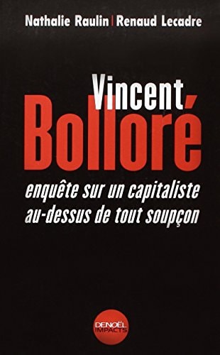 VINCENT BOLLORE, de Nathalie Raulin | portada del libro