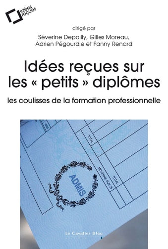 IDEES RECUES SUR LES PETITS DIPLOMES, de Depoilly severine | portada del libro
