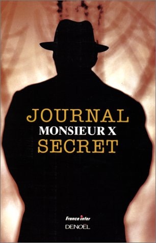 JOURNAL SECRET, de Monsieur X. | portada del libro