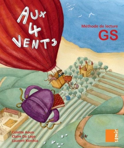 AUX 4 VENTS GS LIVRE, de Claire Da Lage | portada del libro