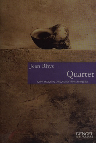 QUARTET QUATUOR, de Jean Rhys | portada del libro