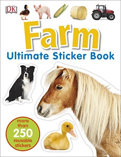FARM ULTIMATE STICKER BOOK, de Dorling Kindersley Publishing Staff | portada del libro