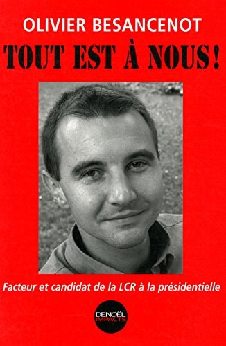 TOUT EST A NOUS, de Olivier Besancenot | portada del libro