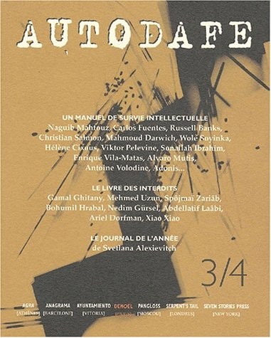 AUTODAFE PRINTEMPS 2003, de COLLECTIFS DENOEL | portada del libro