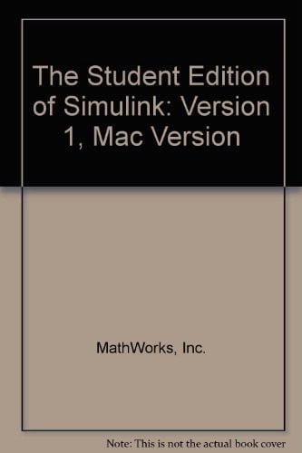 SIMULINK STUDENT ED.MATLAB V4 MACINTOS, de MATHWORKS | portada del libro